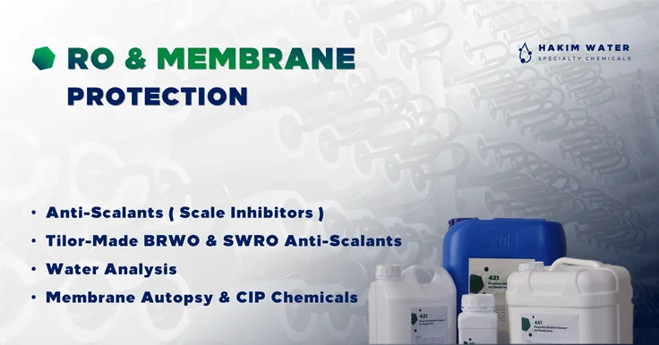 Hakim Water | RO & Membrane Protection Chemicals
