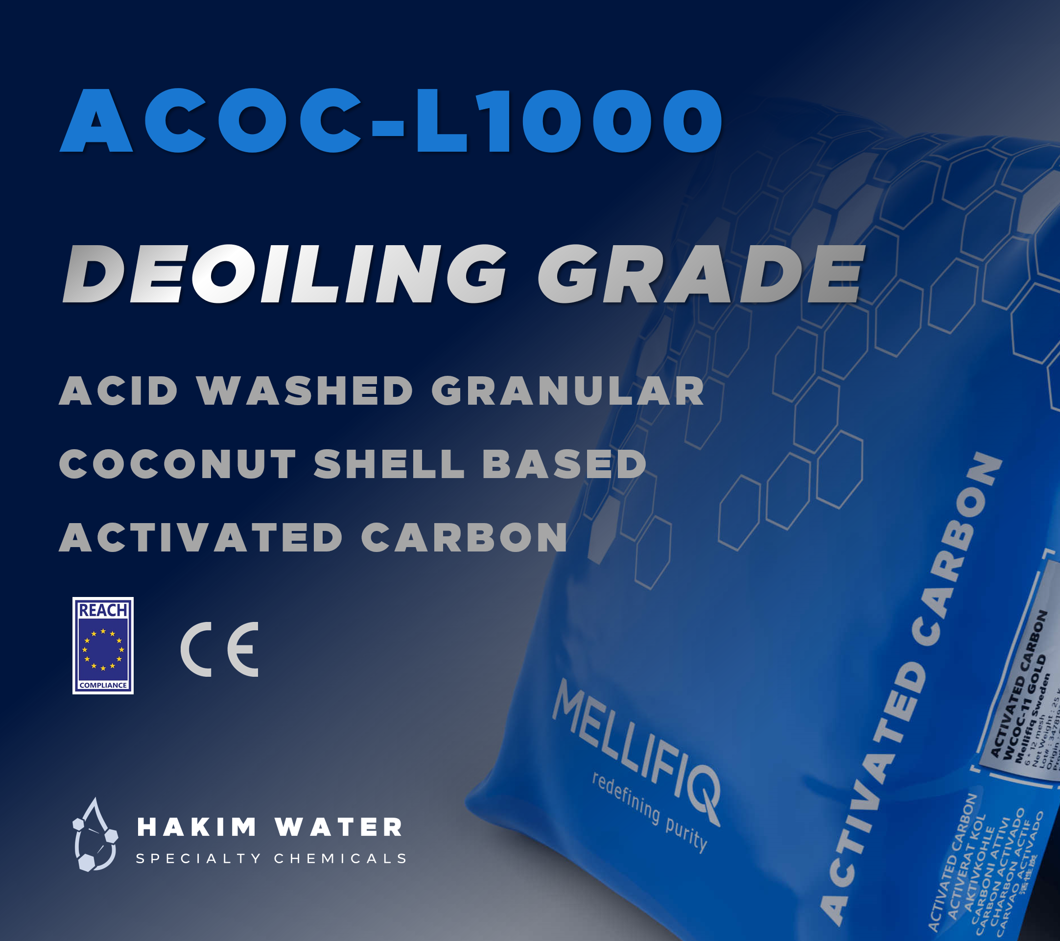 ACOC-L1000 | Deoiling Grade | Activated Carbon